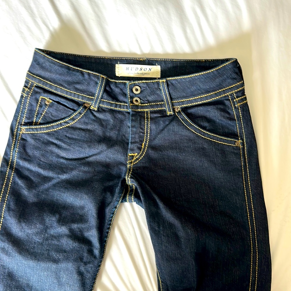 Dark blue Hudson jeans
